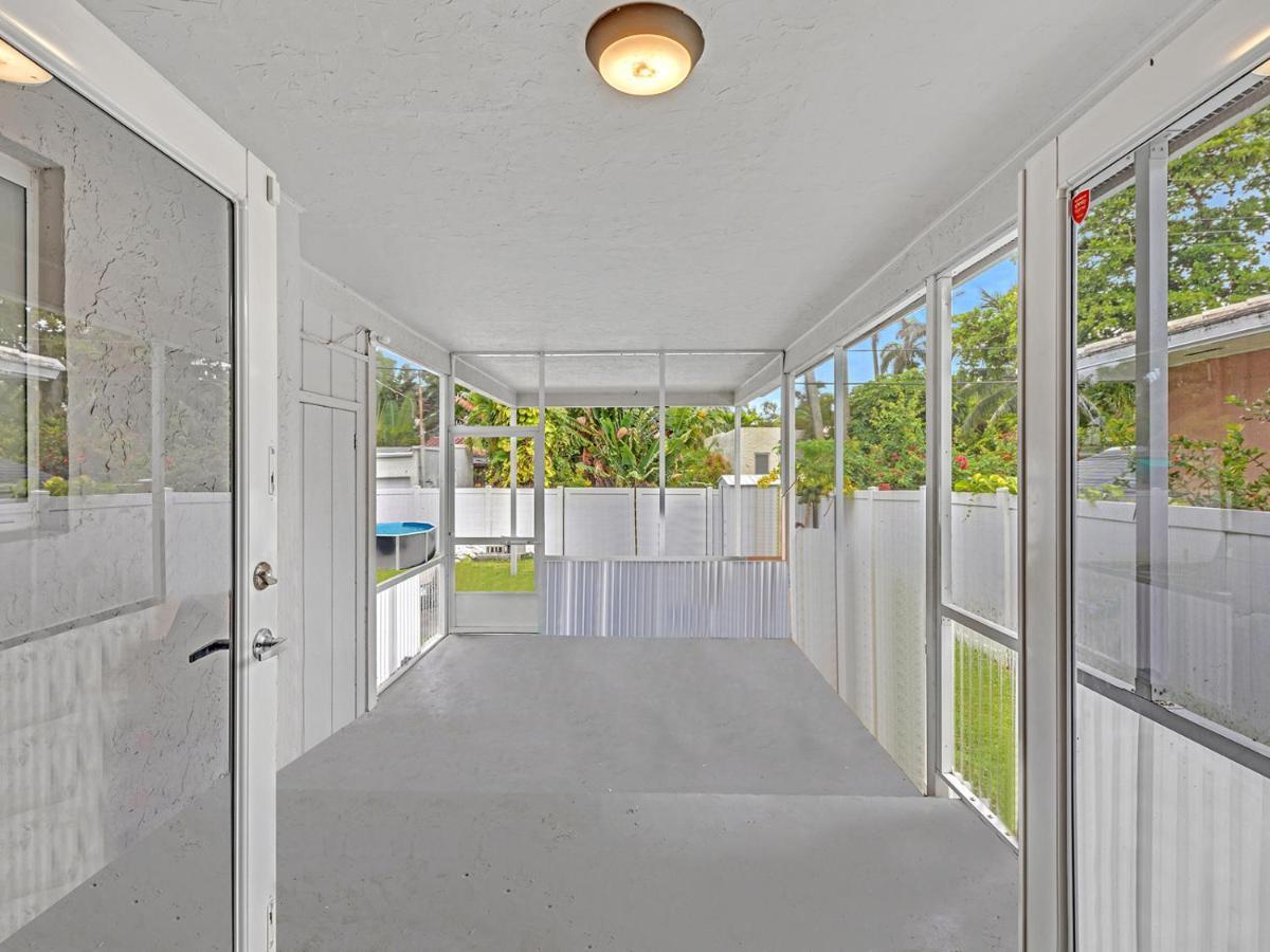 Supervilla - 3Br/2Ba - Pool - Walk To Beach Hollywood Exteriör bild