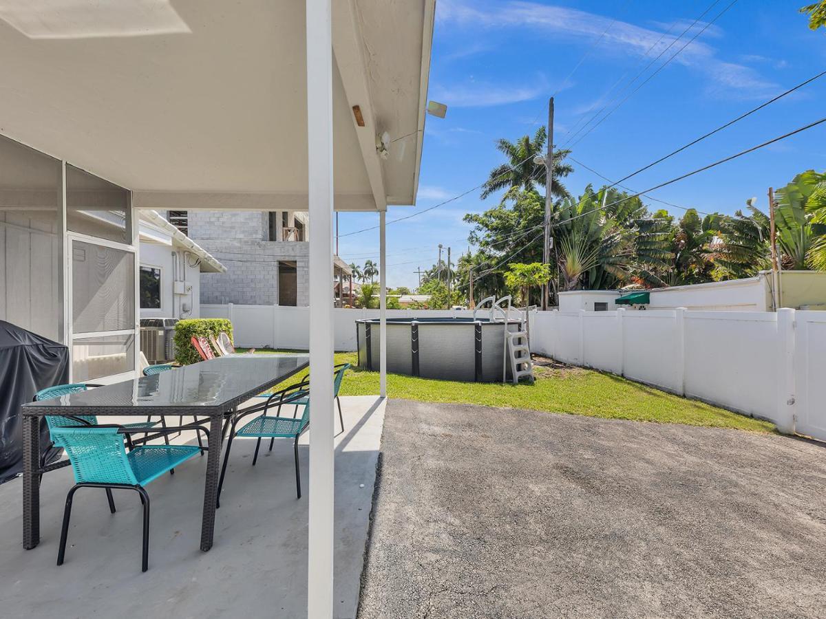 Supervilla - 3Br/2Ba - Pool - Walk To Beach Hollywood Exteriör bild